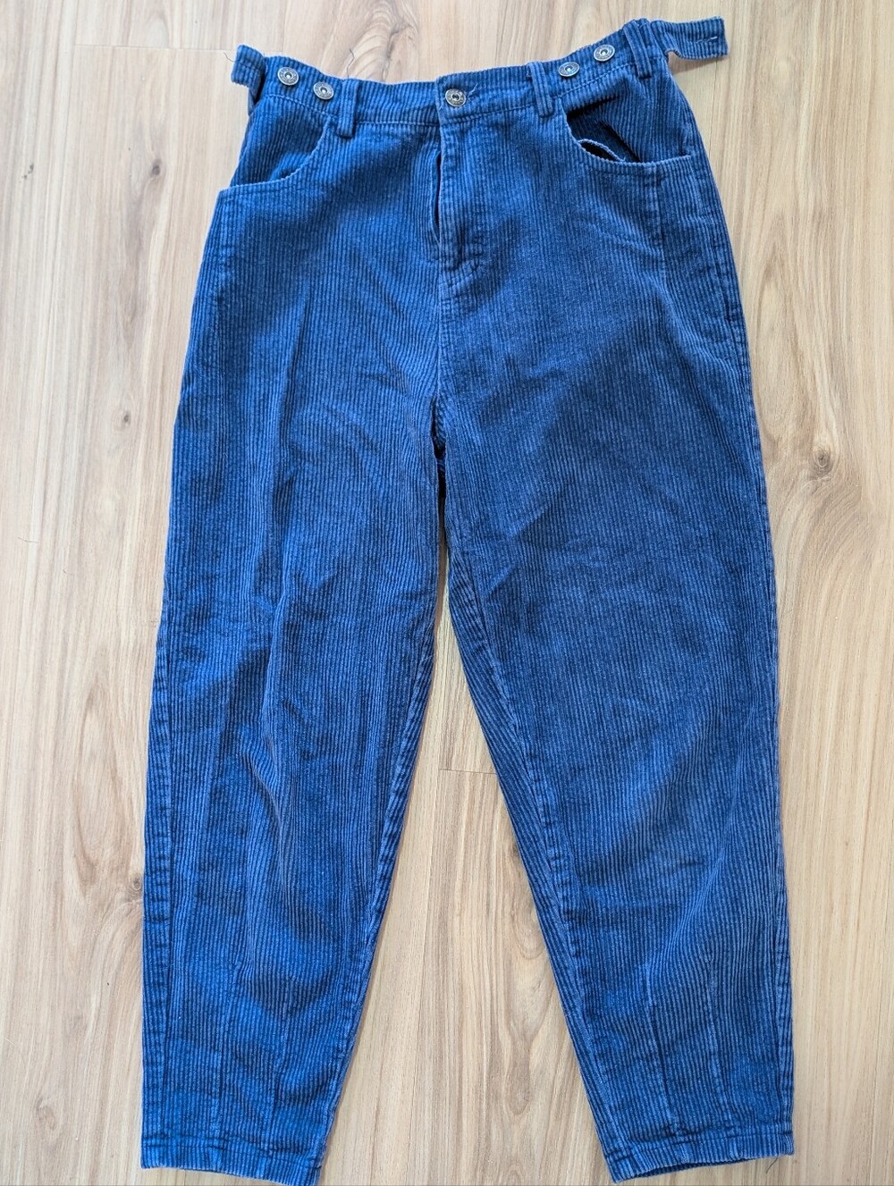 Vintage Blue Corduroy Pants